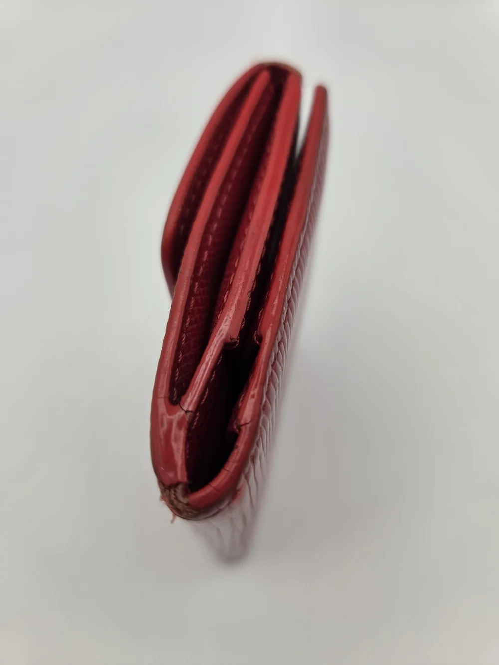 Authentic Louis Vuitton Red Epi Leather Wallet